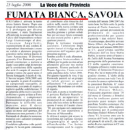 Comunicato stampa SoloSavoia.it